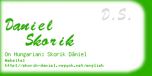 daniel skorik business card